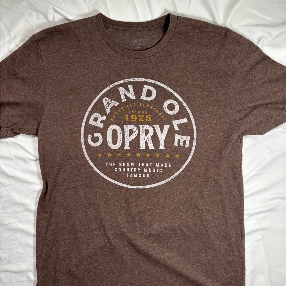 Grand Ole Opry Brown Shirt Nashville Tennessee t shirt Country Music